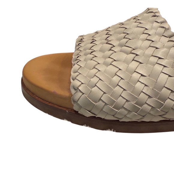 Madewell Louisa slide sandal in woven leather in Sz 9. EUC - Picture 5 of 10
